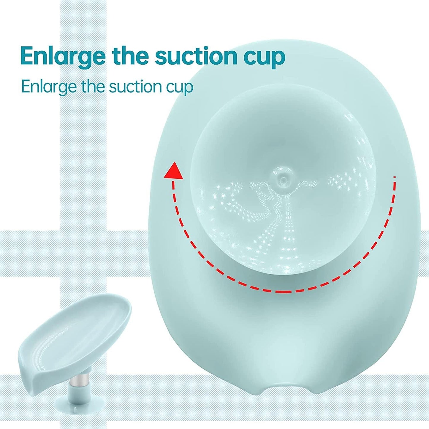 Leaf Shape Self Draining Soap Holder 8feb97-4