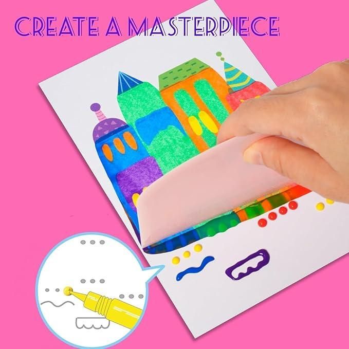 Rainbow Dot Painting Art Kits 8feb97-4