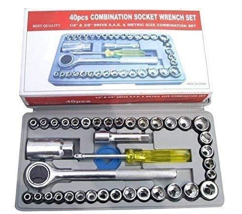 Screwdriver - Multipurpose 40 in 1 Screwdriver Socket Set and Bit Tool Kit Set 8feb97-4