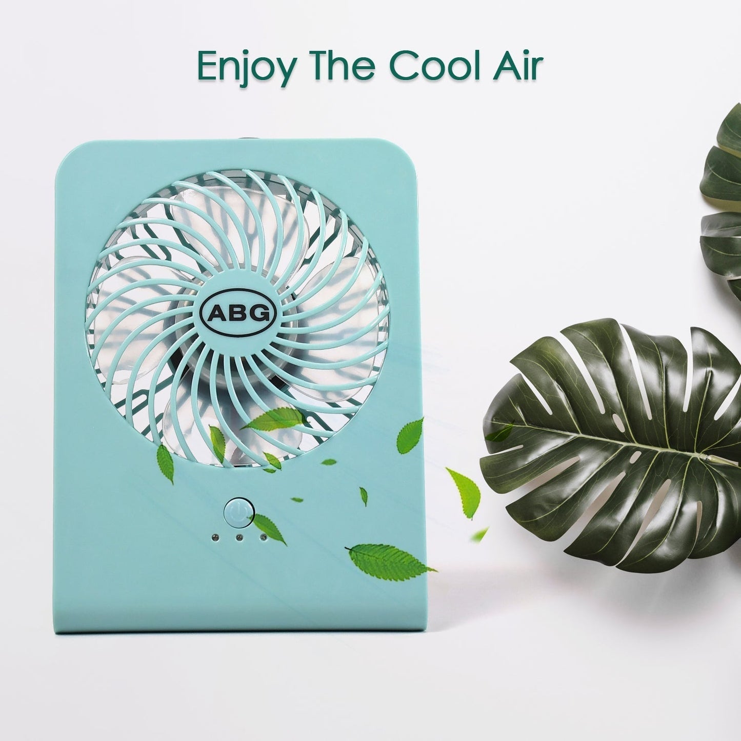 Portable Desk Fan – Big Table Fan with 3-Speed Settings for Office, School & Home (Battery Not Included) Your Brand