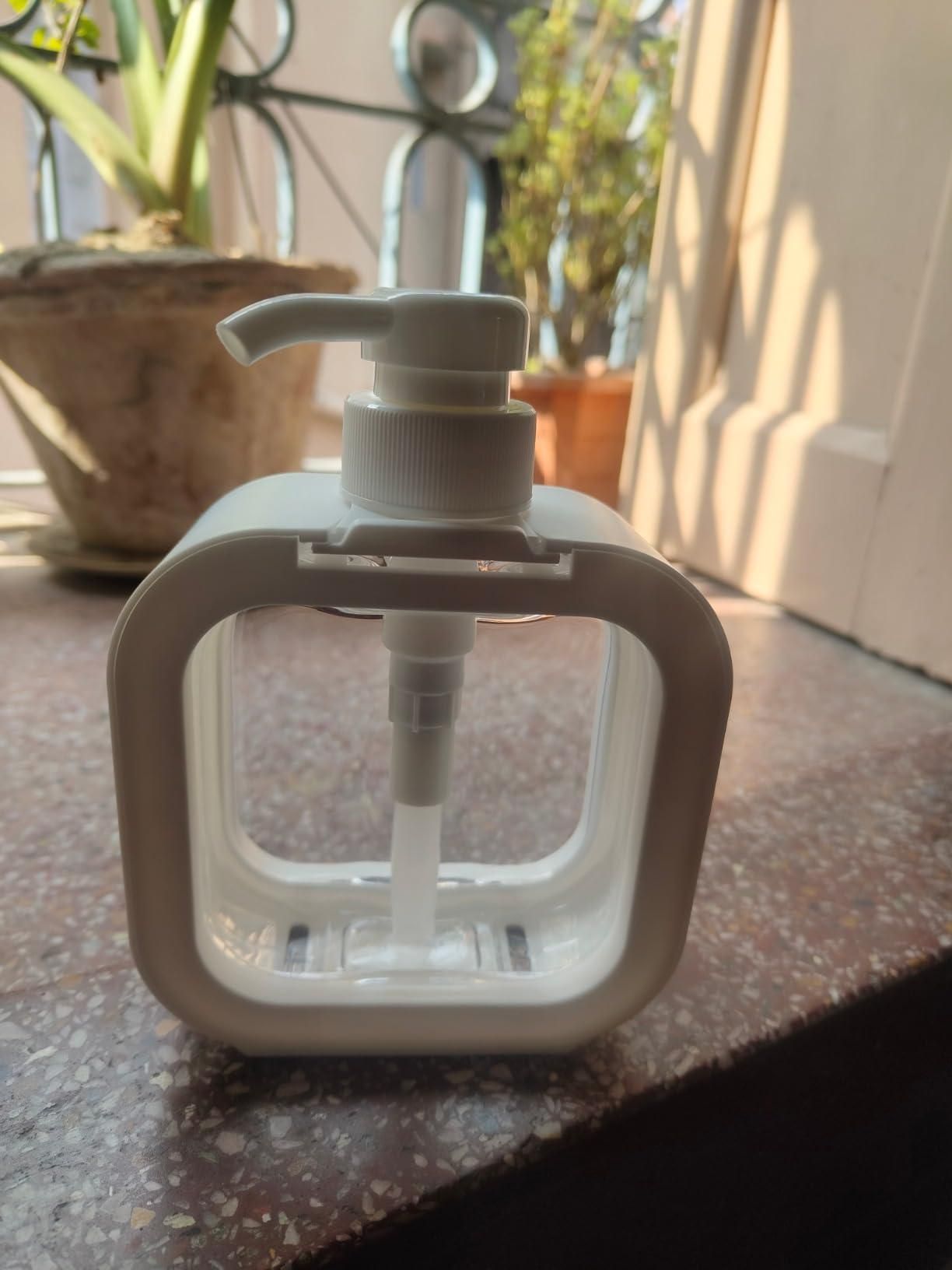 Plastic Empty Bottle Soap Dispenser For Bathroom Kitchen Large 8feb97-4