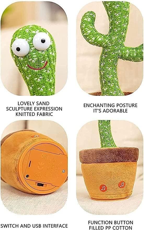 LED Musical Dancing & Mimicry Cactus Toy 8feb97-4