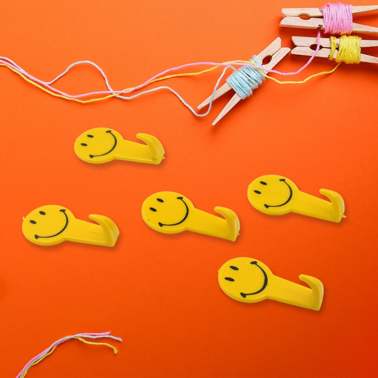 5 PC ADHESIVE HOOK FOR HOLDING STUFFS,KEY AND OTHER ITEMS Your Brand