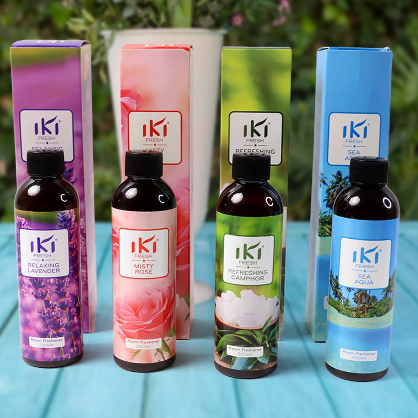 IKI Room Air Freshener Mix Fragrance (200 Ml Approx / 1 Pc) Your Brand