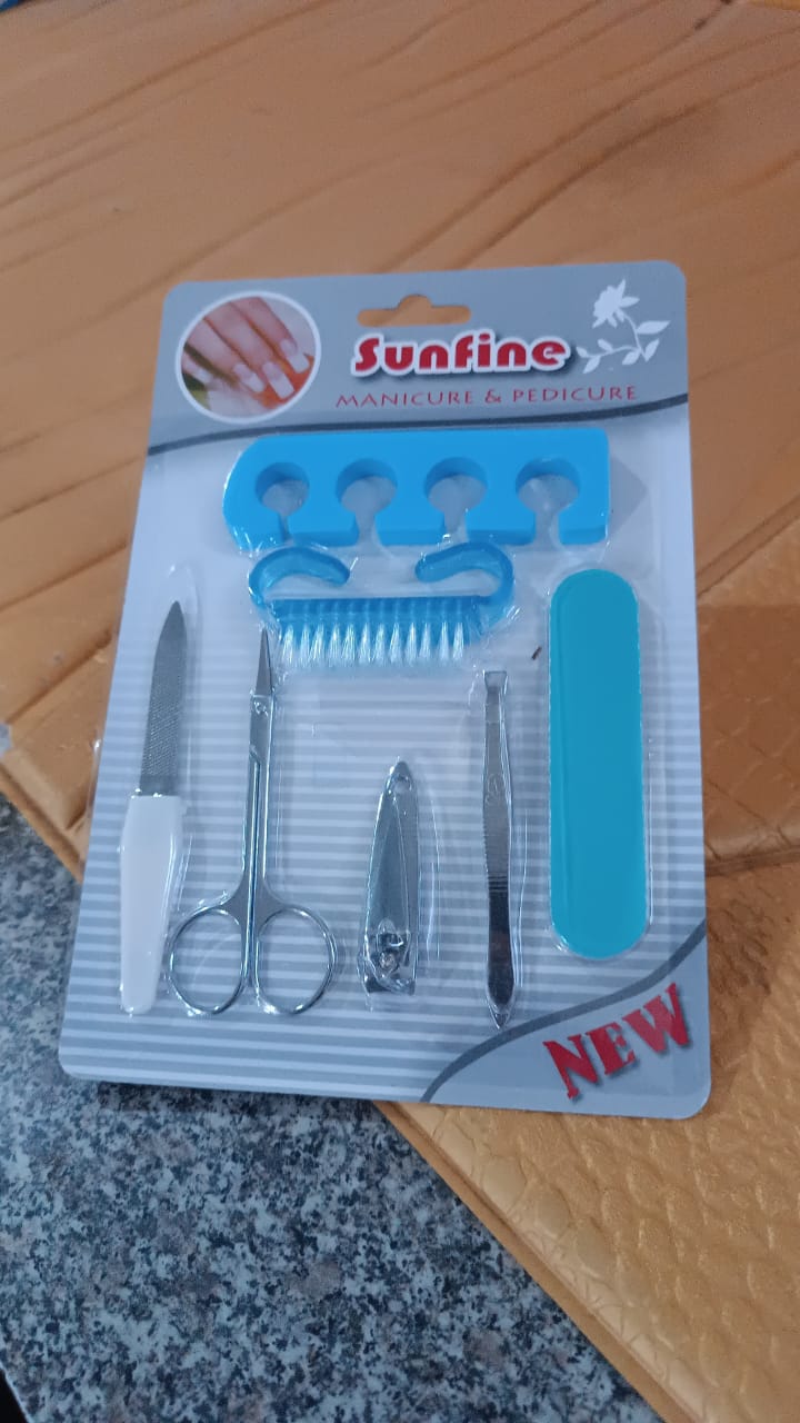 7 in 1 Manicure set Tool Kit (7 Pcs Set) Your Brand