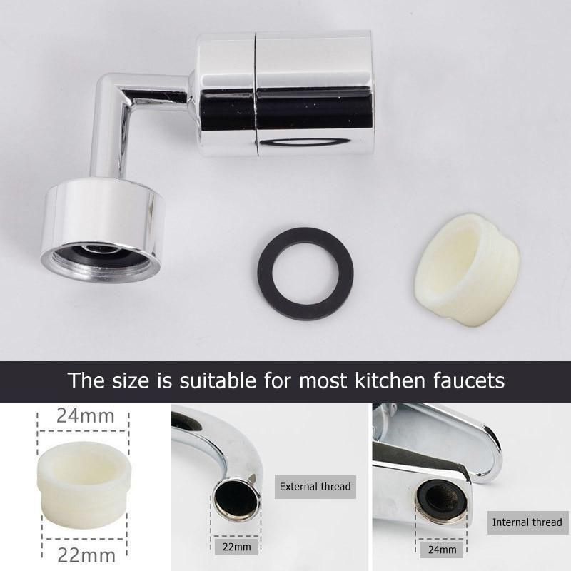 720 Degree Rotatable Spray Head Wash Basin Filter Faucet 8feb97-4