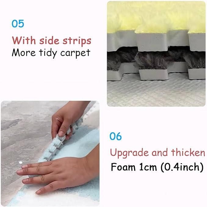 Interlocking Carpet Tiles Mat (6pc) 8feb97-4