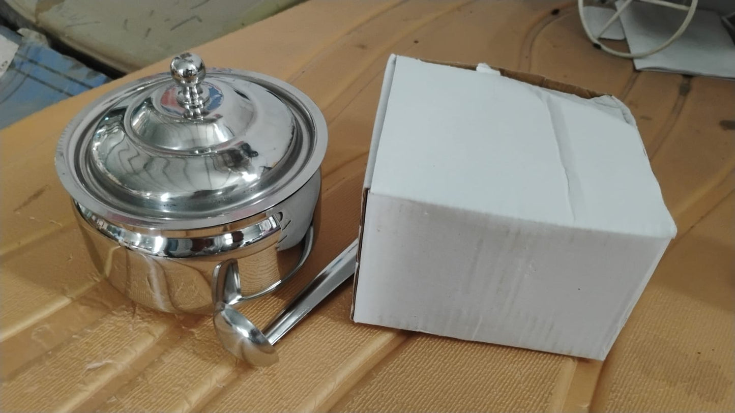 Premium Stainless Steel Ghee Pot Your Brand