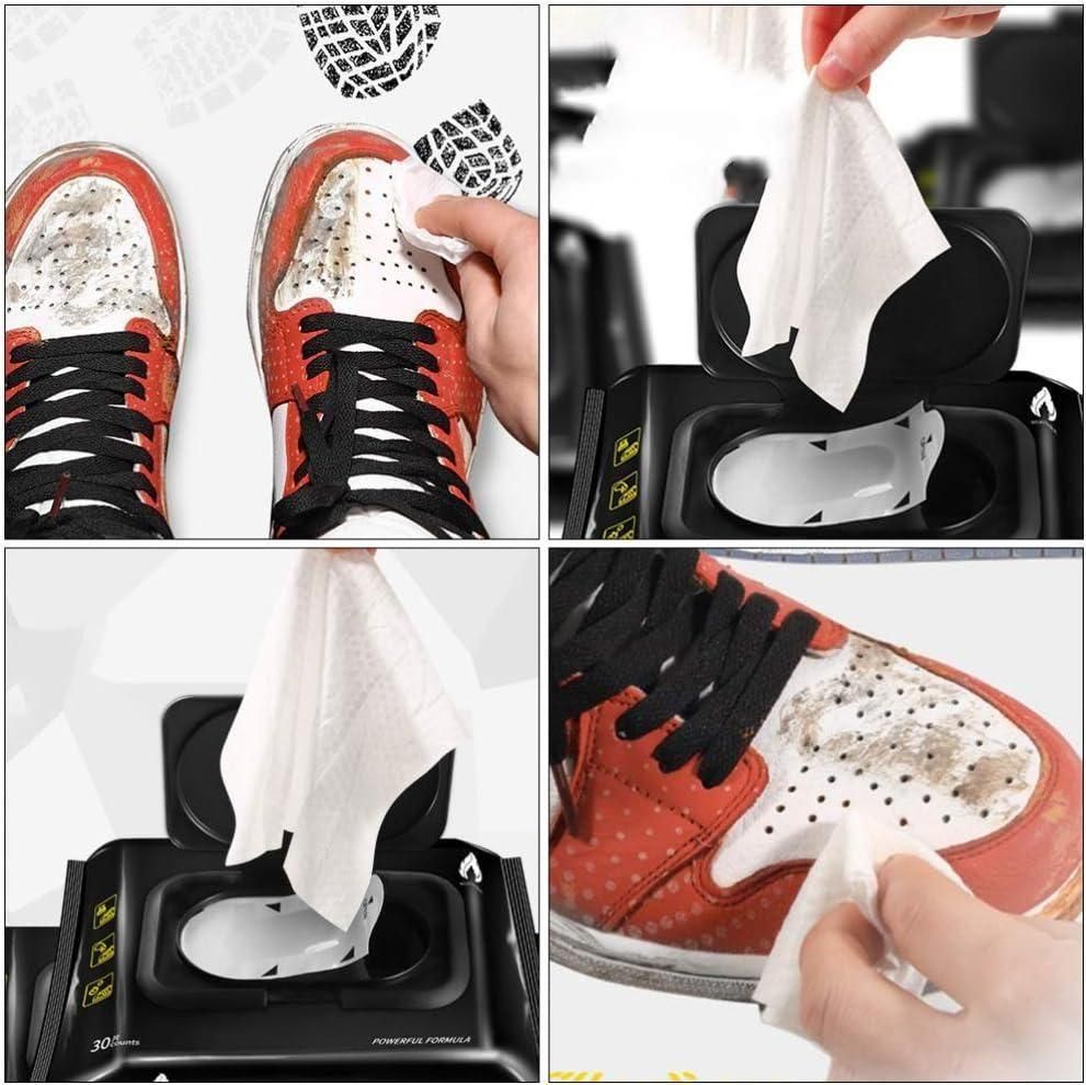 Natural Sneaker & Shoe Cleaner Wipes - 1 Packs of 80 8feb97-4