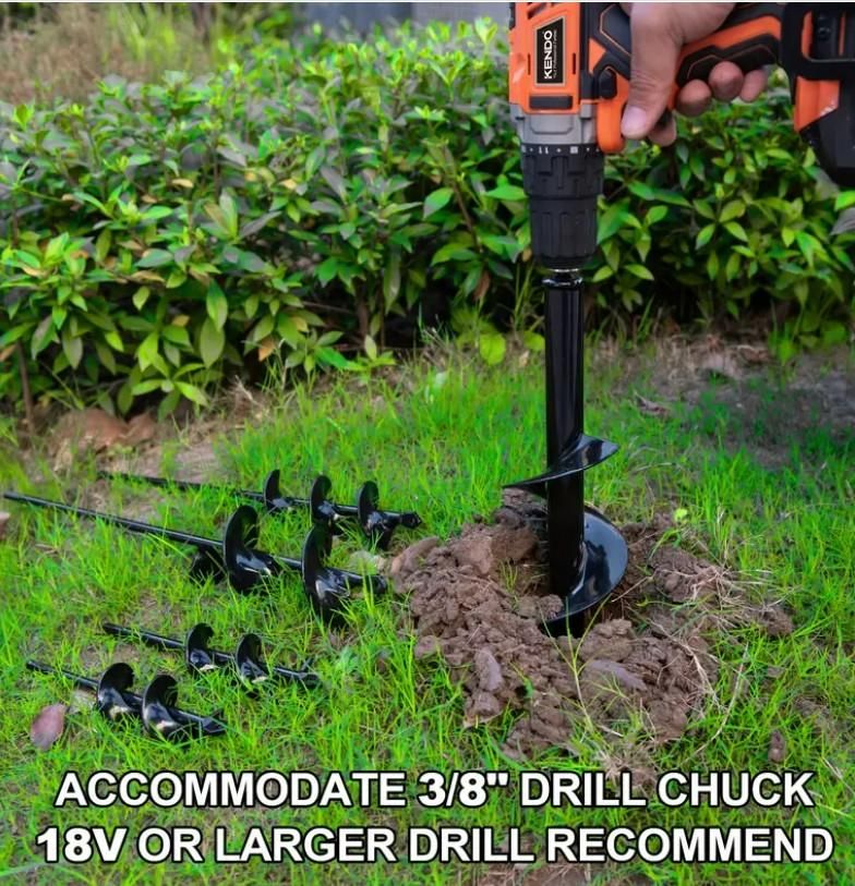 Spiral Hole Non Slip Earth Drill 8feb97-4