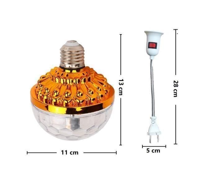Rotating Magic Ball Light with Lamp Holder Set THE GIR FARMER