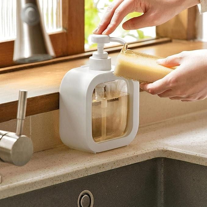 Plastic Empty Bottle Soap Dispenser For Bathroom Kitchen Large 8feb97-4