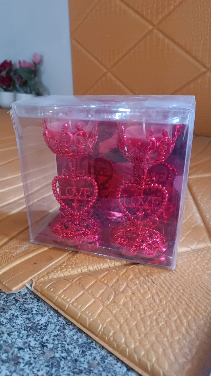 Tea Lights Holder Candle Stand, Diwali (2 Pc Set) Your Brand