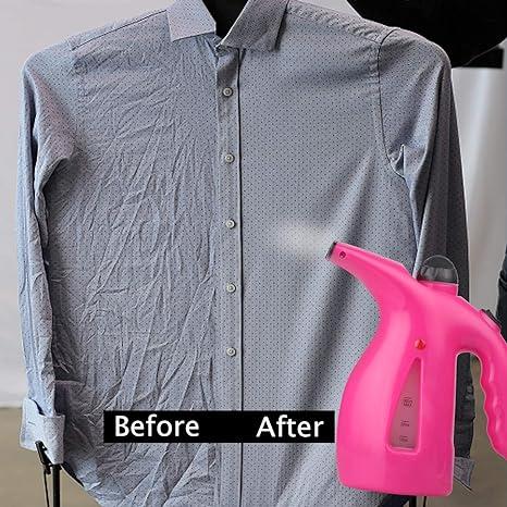 Fast Heat-up Portable Handheld Garment/Facial Vapor Steamer Iron Brush for Home and Travel Handy (Multicolour) THE GIR FARMER