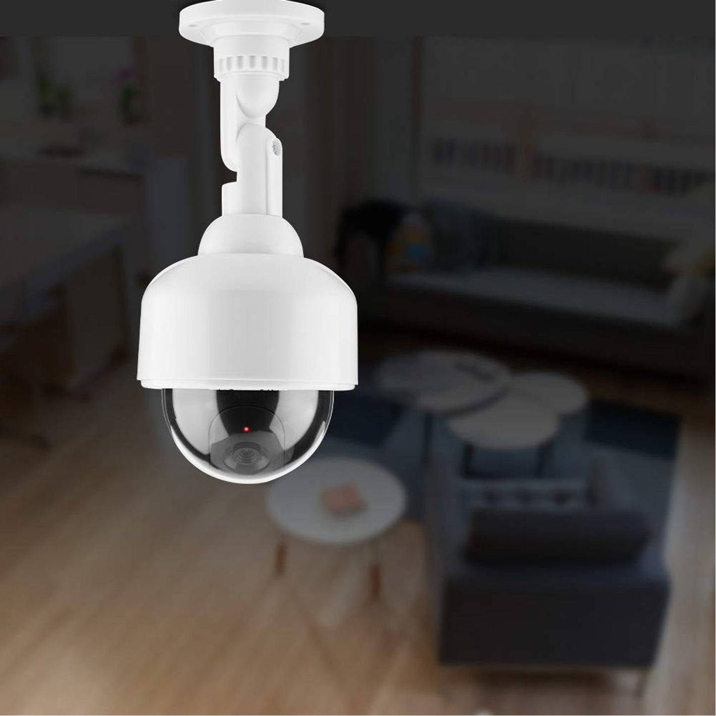 Fake / Dummy Camera CCTV, with Flashing Red LED Light (1 Pc / Battery Not Included) Your Brand