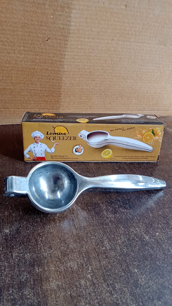 Premium Heavy-Duty Stainless Steel Lemon Squeezer Press 1 Pc Your Brand