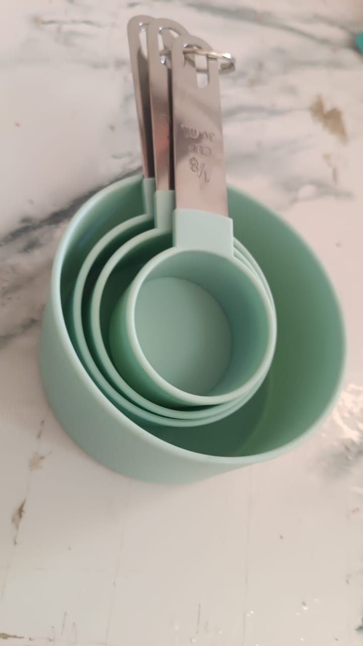 Measuring Cup Set with Stainless Steel Handles 4-Piece Your Brand