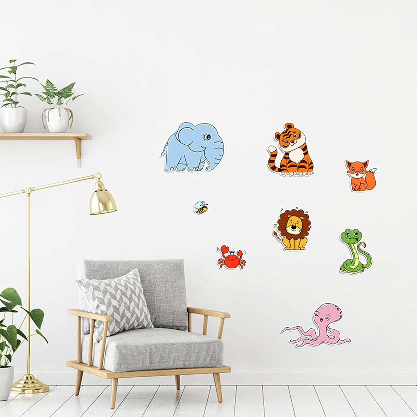 AM5221 Cute Animals For Childrens Drawing Painting Roll Paper - 30cm