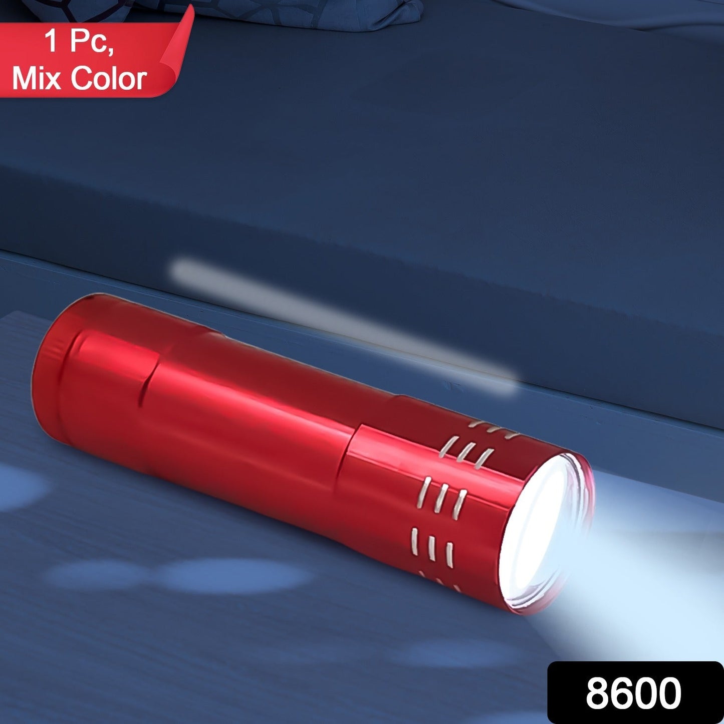 Portable Mini Torch, Super-Bright Mini 3 LED Bulb Pocket Torches - Torch Flashlight for Camping, Hiking, DIY, Travelling, Outdoors and More 3 Battery operated (Battery not included / 1 pc / Mix Color ) Your Brand