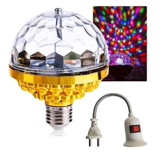 Rotating Magic Ball Light with Lamp Holder Set THE GIR FARMER
