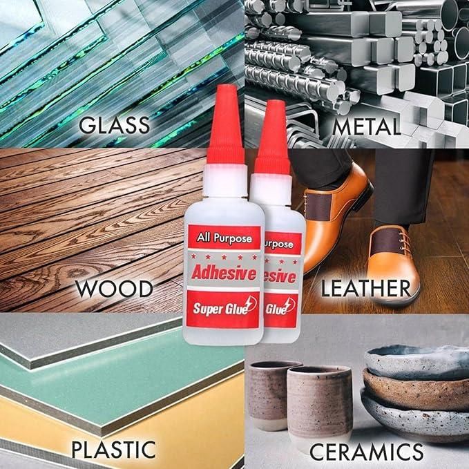 All Purpose Adhesive Super Glue 60 ml Pack of 2 8feb97-4