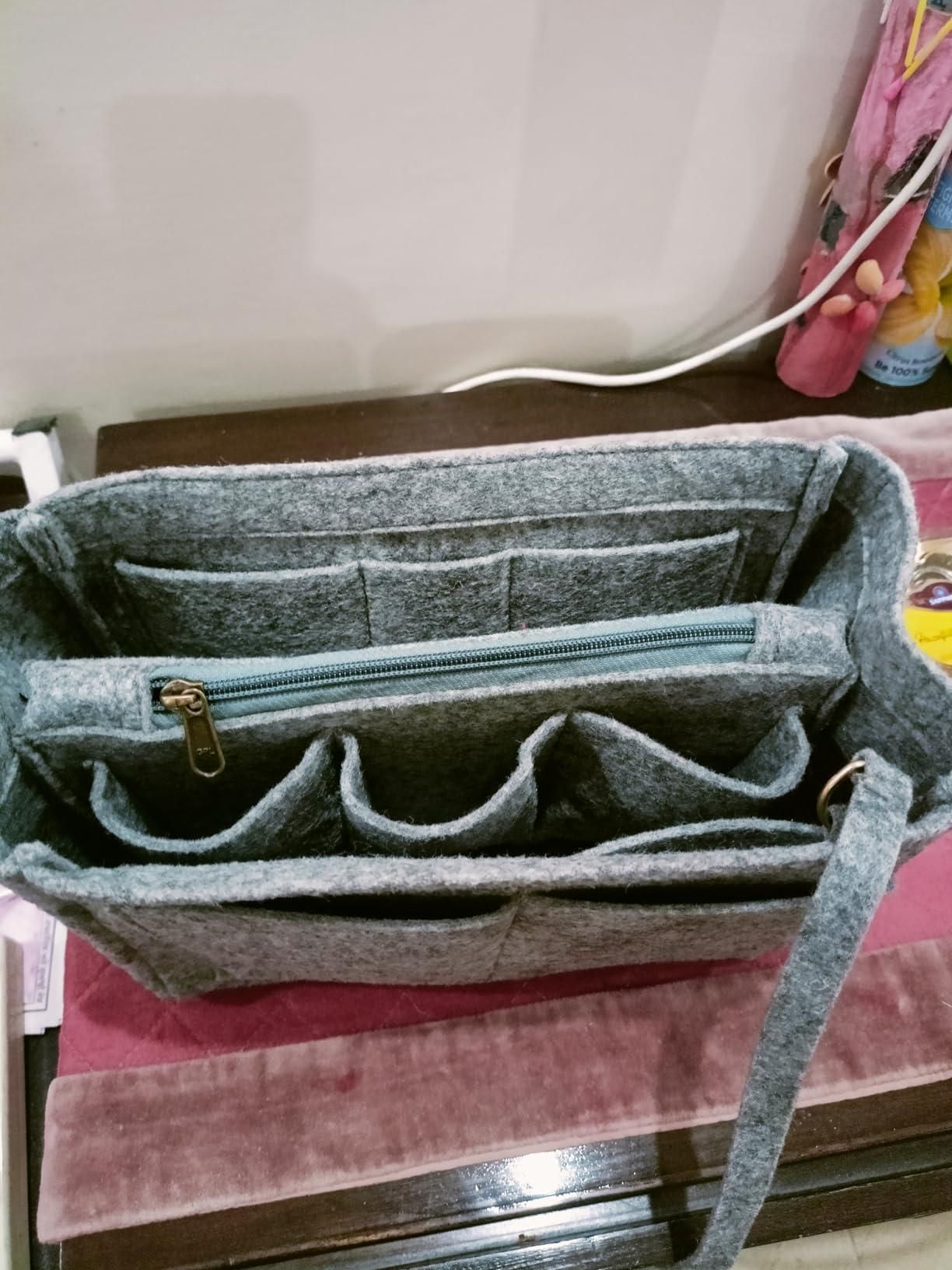 Felt Fabric Purse Organiser 8feb97-4