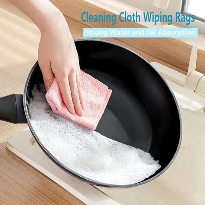 Microfiber Cleaning Cloth - 20 PCS (Pack of 1) 8feb97-4