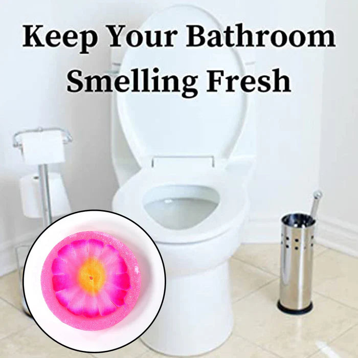 Wonder Fresh AM3496 Flower Blocks Air Freshener for Bathrooms & Toilets (60g)