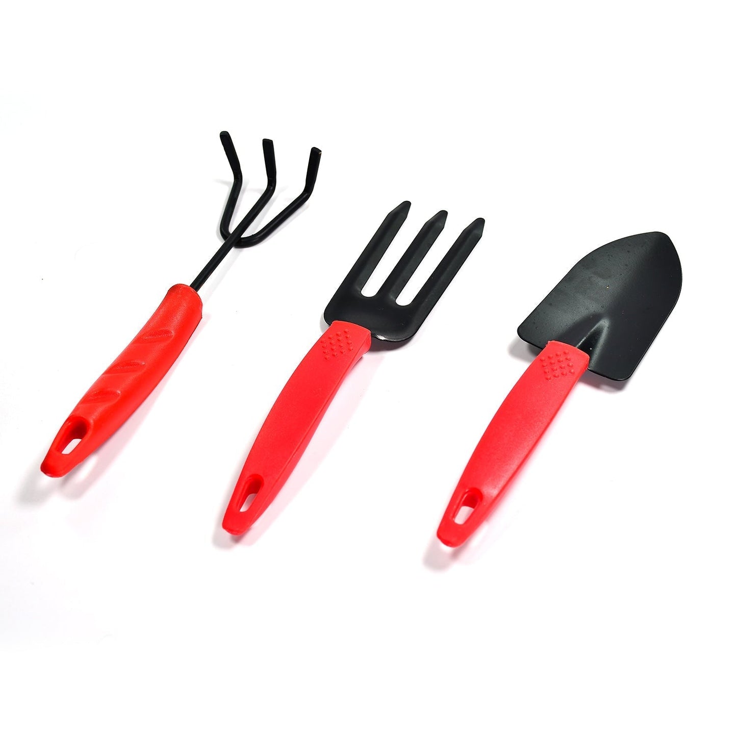 3pcs Small sized Hand Cultivator, Small Trowel, Garden Fork Your Brand
