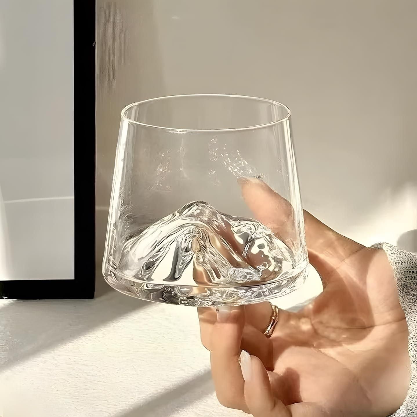 Japanese Mount Fuji Glass 8feb97-4
