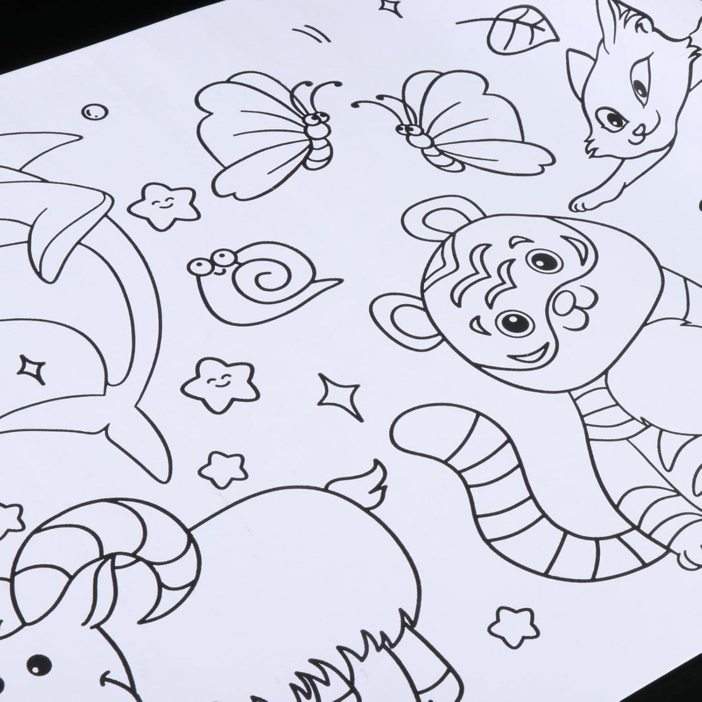 AM5221 Cute Animals For Childrens Drawing Painting Roll Paper - 30cm