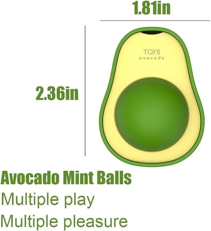 Catnip Minty Avocado Ball Toy 8feb97-4