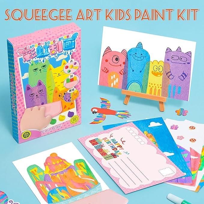 Rainbow Dot Painting Art Kits 8feb97-4
