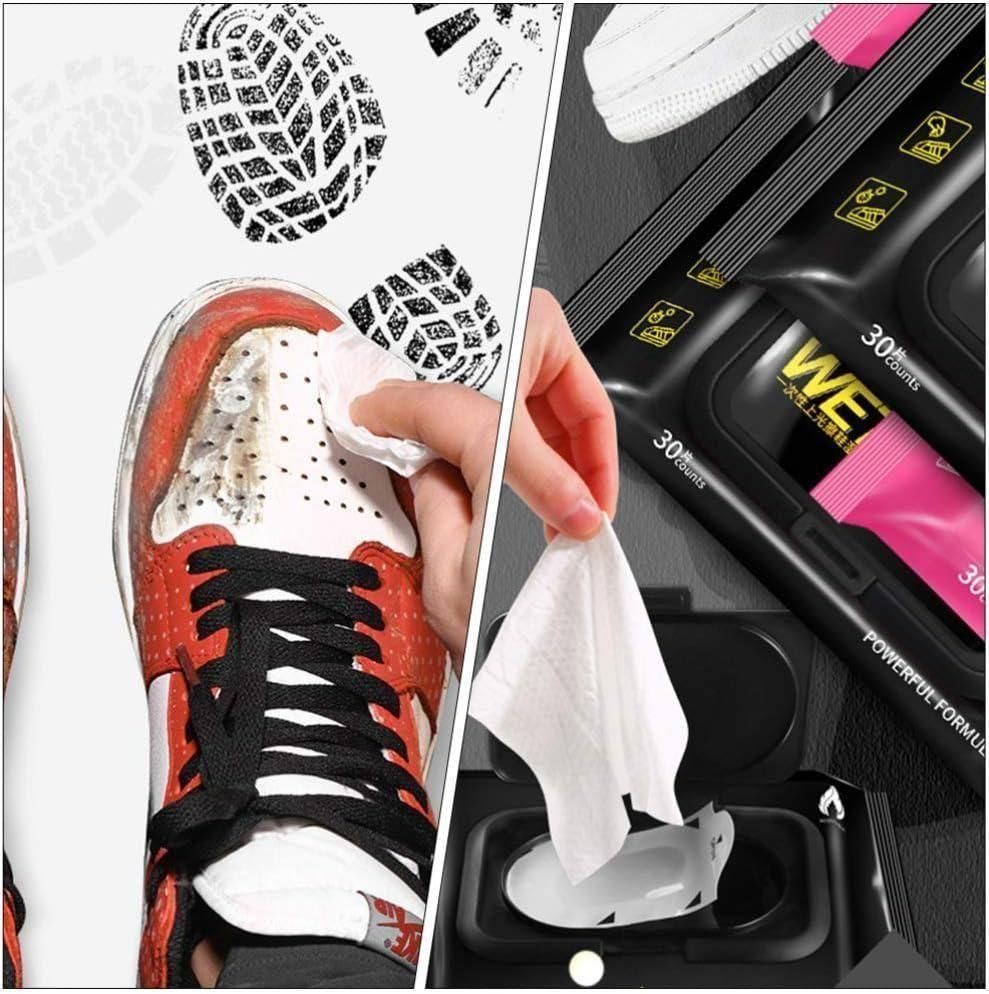 Natural Sneaker & Shoe Cleaner Wipes - 1 Packs of 80 8feb97-4