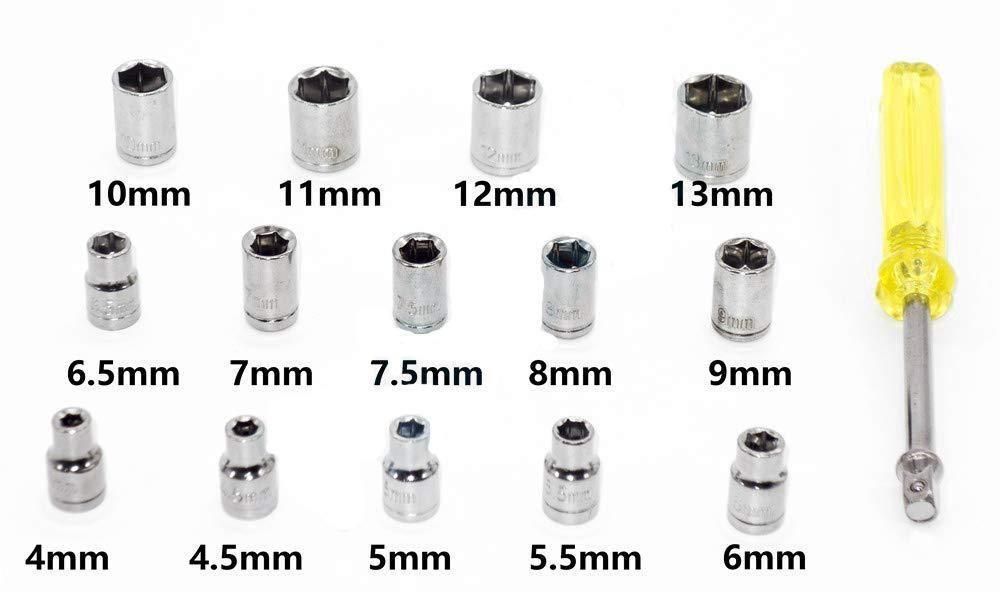 Screwdriver - Multipurpose 40 in 1 Screwdriver Socket Set and Bit Tool Kit Set 8feb97-4