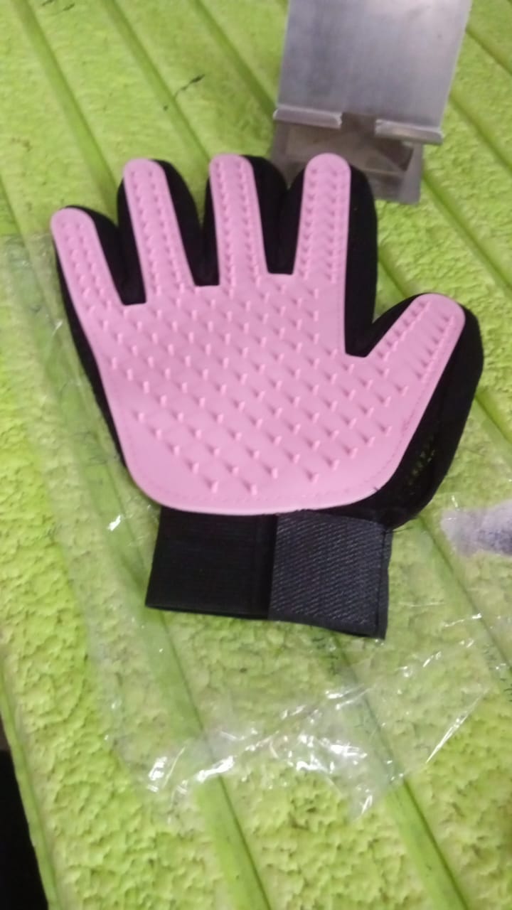Pink Gloves, Gloves Bathing Tool (1 Pc) Your Brand