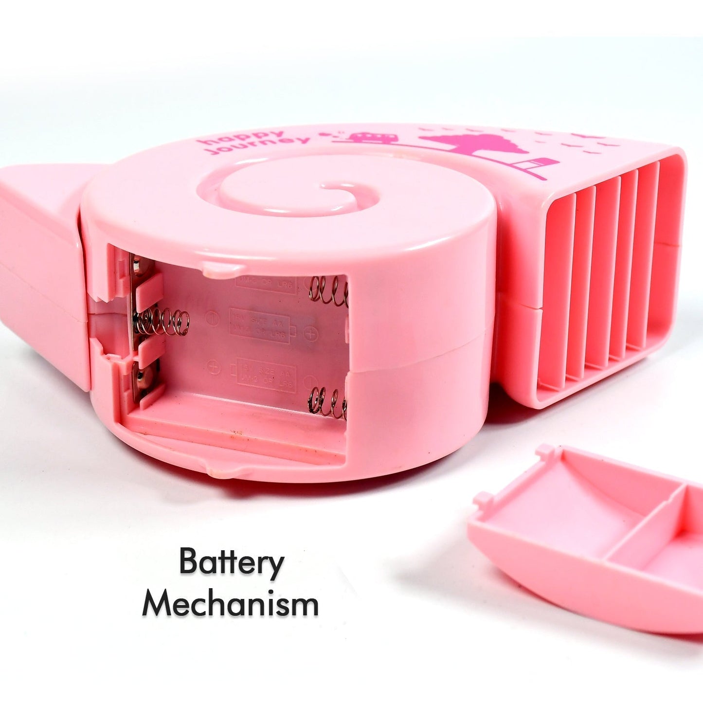 Cute USB Mini Fan: Bright, Quiet & Portable for Your Desk (Battery Not Included) Your Brand