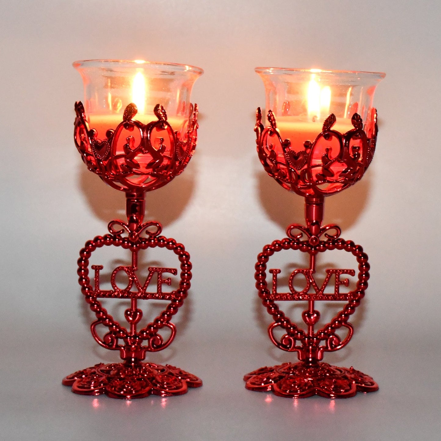 Tea Lights Holder Candle Stand, Diwali (2 Pc Set) Your Brand