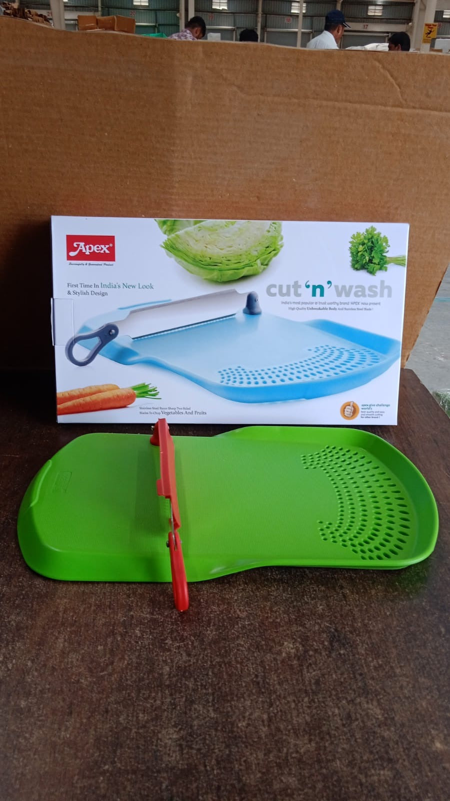 Apex Cut ‘n’ Wash Multipurpose Cutting Board (1 Set) Your Brand