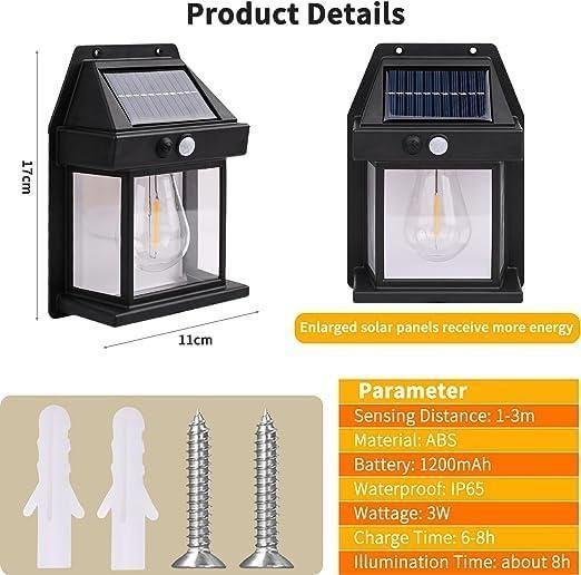 Solar Light Outdoor Wall Light THE GIR FARMER