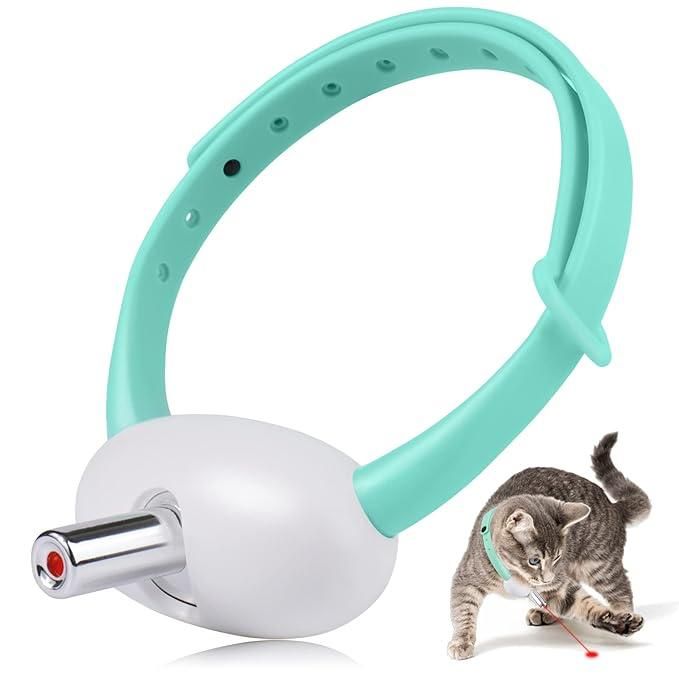 Pet Laser Collar Self Teasing Toy 8feb97-4