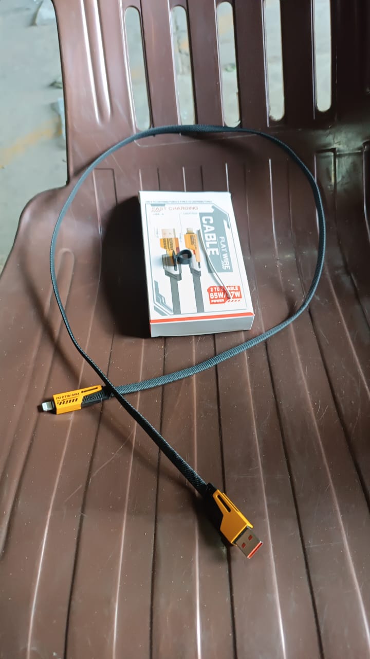 4 in 1 Charging Cable 65W Cable (1 Pc / 1 Mtr.) Your Brand