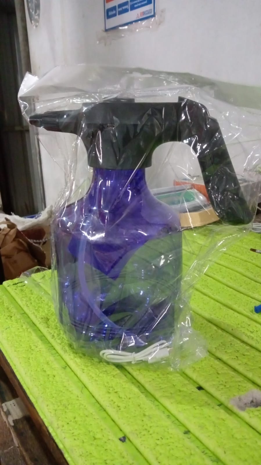 Electric 3L Garden Sprayer – Automatic, Rechargeable Watering Can for Fertilizing (1 Pc) Your Brand