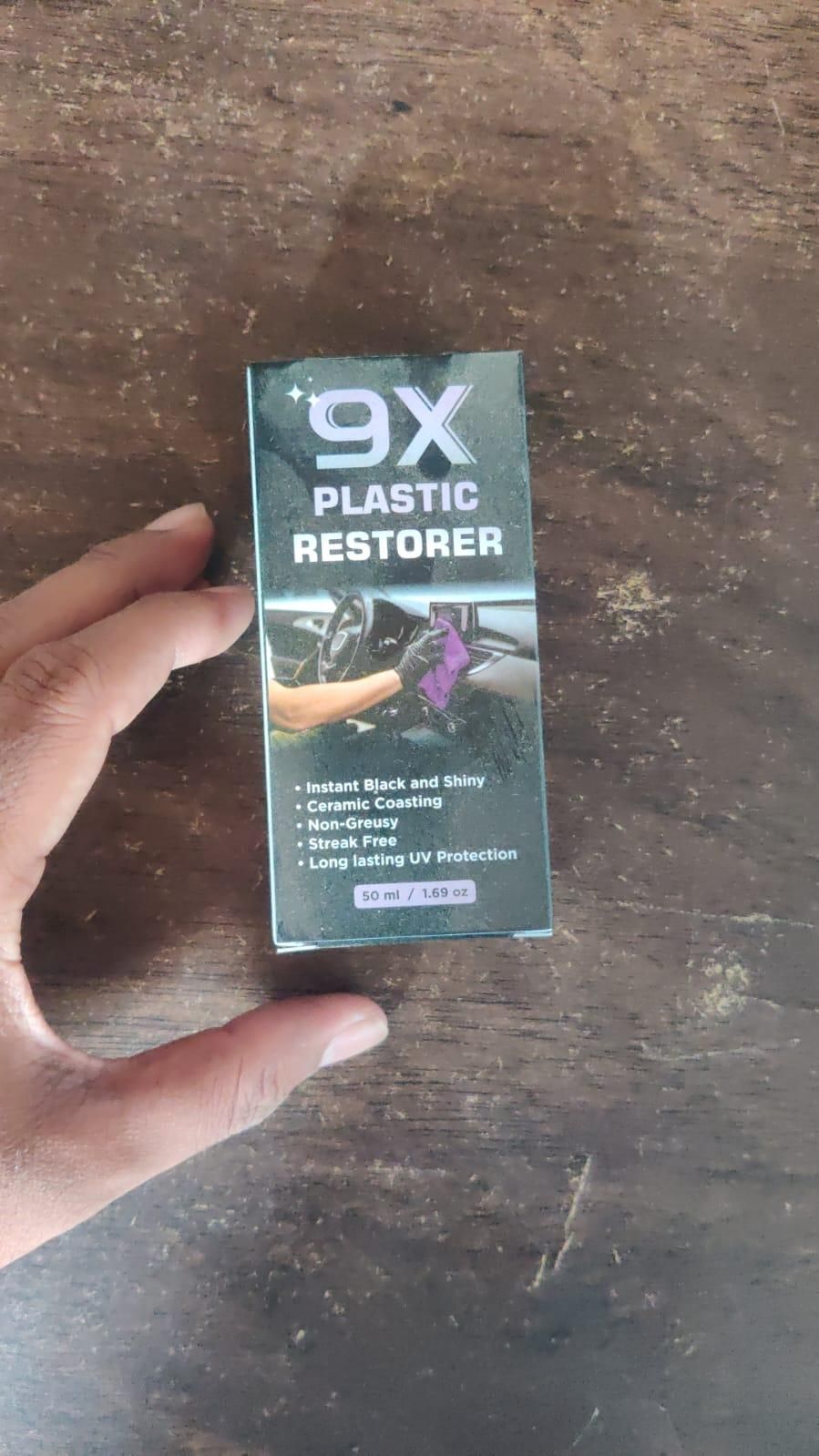 THE GIR FARMER 9X plastic restorer for cars with ceramic coating and UV protection in 150ml bottle