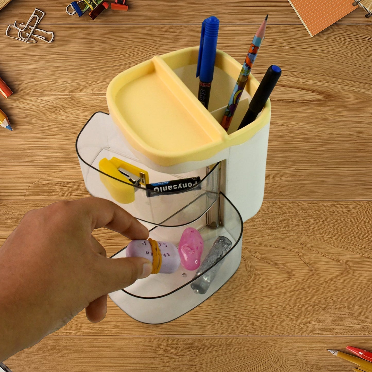Multi-Layer Rotating Storage Organizer (1 Pc) Your Brand