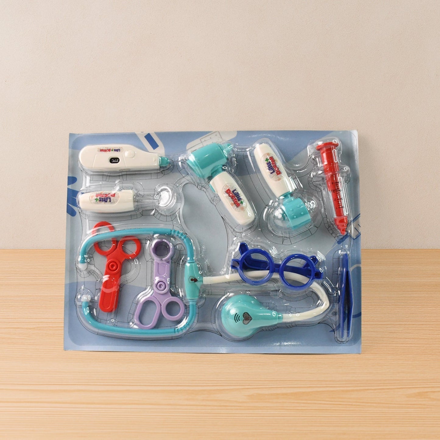 Aditi Premium Doctor Kit Medical Role Play Toy Set for Kids (10 Pc) Your Brand