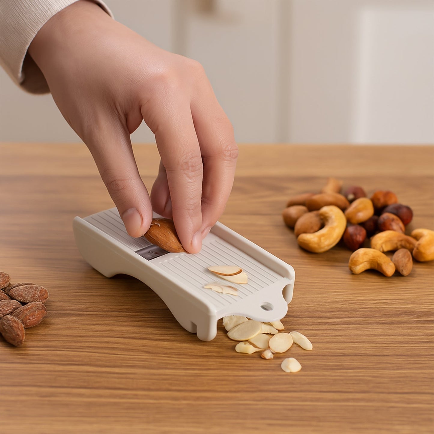 Liger Multipurpose Dry Fruit Slicer & Ginger (1 Pc) Your Brand