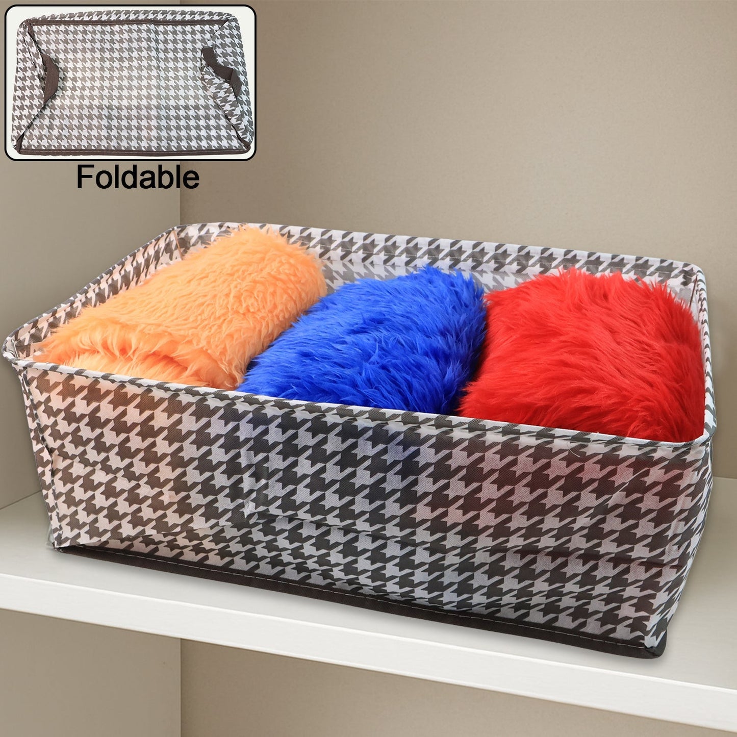 Cloth storage baskets, closet storage bins (42×28 Cm) Your Brand