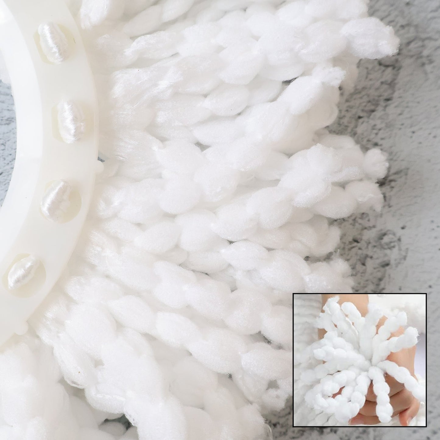 Microfiber Spin Mop Refill Head 360° Rotating Mop (5 Pc) Your Brand