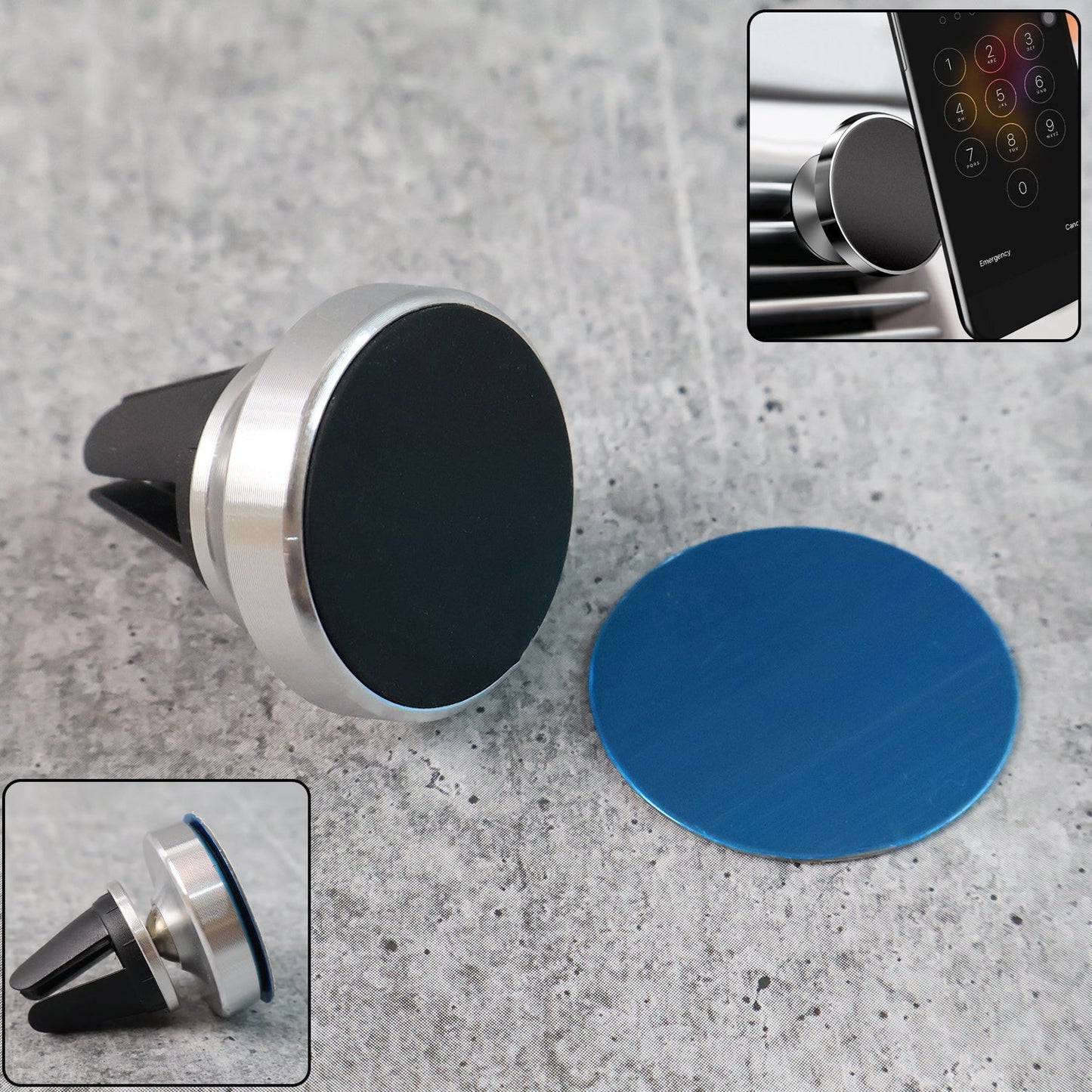 360° Rotating Magnetic Phone Holder Stand (1 Pc) Your Brand